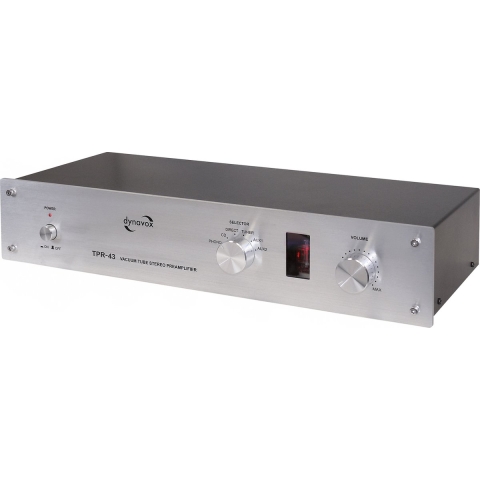 Audio Dynavox Dynavox TPR43 zilver + phono MM / MMC