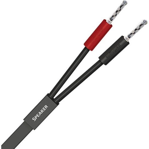 Audioquest Luidsprekerkabel Q2 Zwart (3 meter)