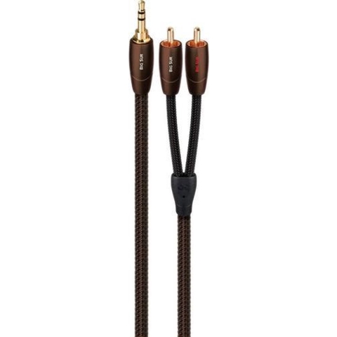 Audioquest Analoge Interconnect Big Sur - 3.5mm - 2x RCA - 1 meter