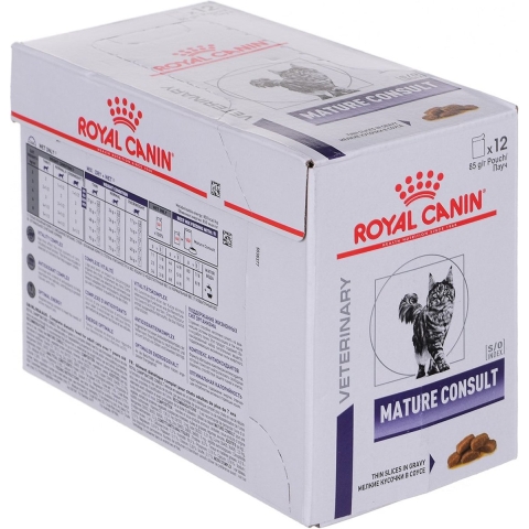 Royal Canin Expert Mature Consult Balance natvoer kat 4 dozen (48 x 85 g)