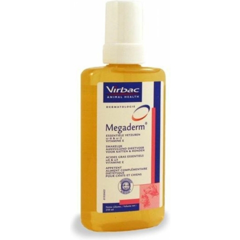 Virbac Megaderm - Voedingssupplement 3 x 250 ml