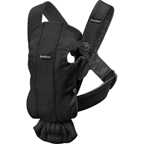 BabyBjörn Draagzak Mini - Black (3D Mesh)
