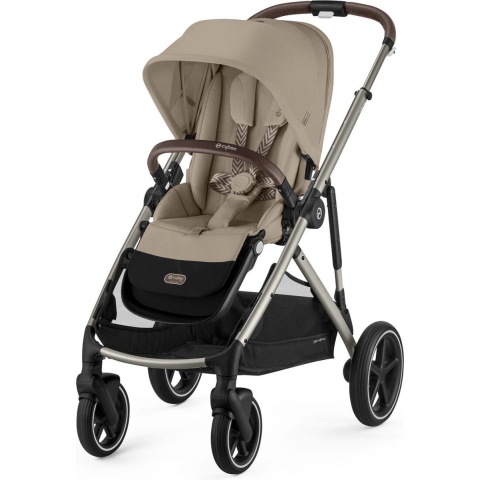 Cybex Gazelle S Kinderwagen - Taupe Frame - Almond Beige