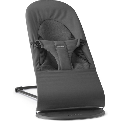 BabyBjörn Balance Soft Wipstoel - Dark Grey (Woven)