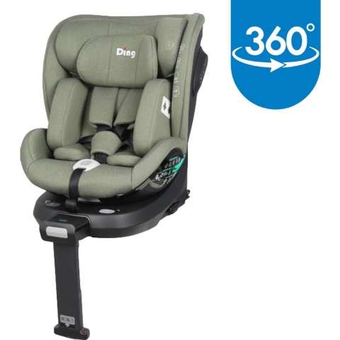 Ding i-Size Autostoel Fynn - Forest Green