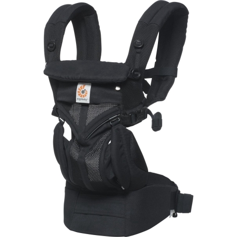 Ergobaby Babydraagzak 360 OMNI 4-Posities - Air Mesh Onyx Black