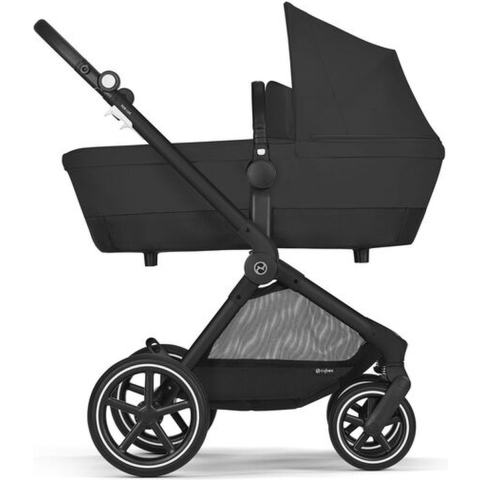 Cybex Eos Lux Kinderwagen - Zwart Frame - Moon Black