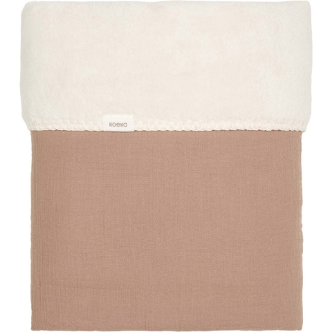 Koeka Ledikantdeken Teddy Faro - 100x150 cm. - Caffe