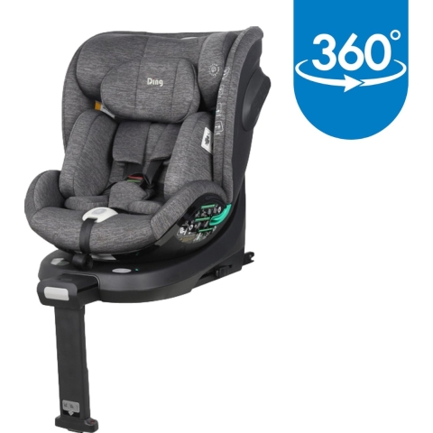 Ding i-Size Autostoel Fynn - Grey