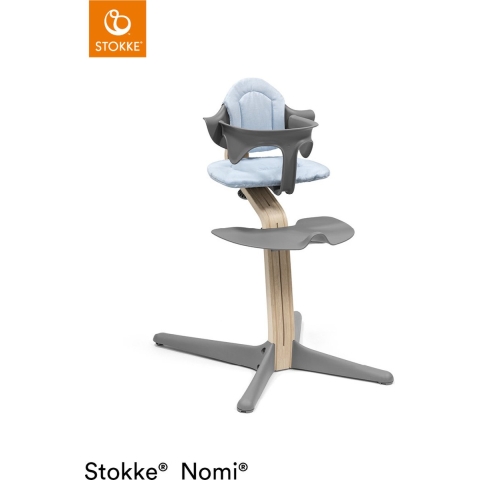 Stokke® Nomi® Kinderstoel - Beech Natural - Grey