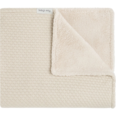 Baby’s Only Ledikantdeken Teddy Sky – 100×135 cm. - Warm Linen
