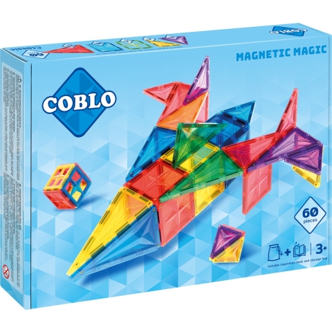 Coblo Magnetische Bouwstenen Classic 60 Stuks