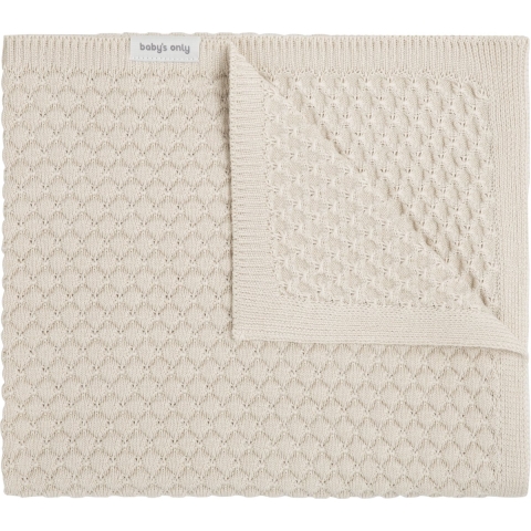 Baby’s Only Ledikantdeken Sky Chunky – 100×135 cm. - Warm Linen