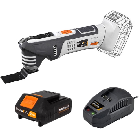 Accu Oscillerende Multitool 18V | Incl. Accu&Lader