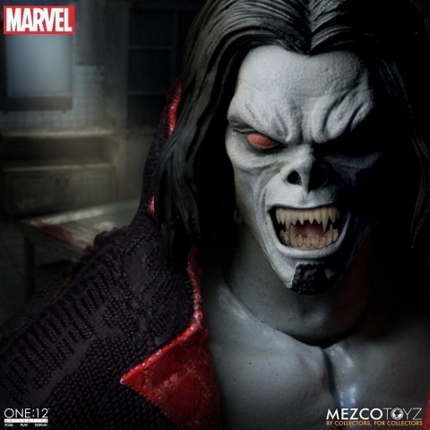Marvel Universe Light-Up Action Figure 1/12 Morbius 17 Cm