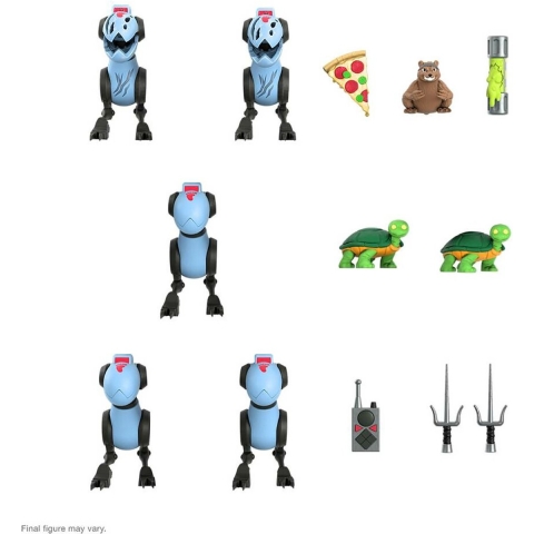 Teenage Mutant Ninja Turtles Ultimates Action Figures Mousers 8 Cm