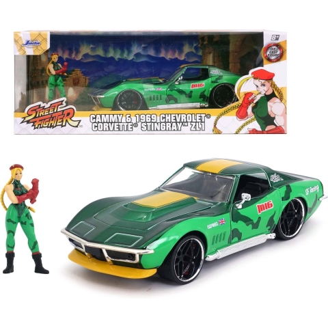 Street Fighter Diecast Model 1/24 1969 Chevrolet Cammy
