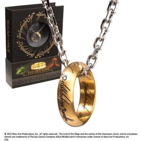 Lord Of The Rings The One Ring Necklace
