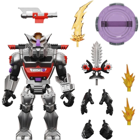 Teenage Mutant Ninja Turtles Ultimates Action Figure Robot Rocksteady 20 Cm