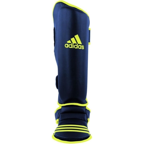 Scheenbeschermers - Adidas Economy - XL - Blauw / Geel