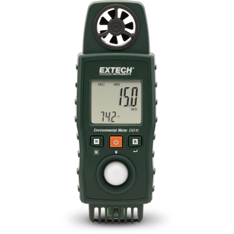 Extech EN510 Windmeter 0.4 tot 20 m/s Met temperatuurmeting