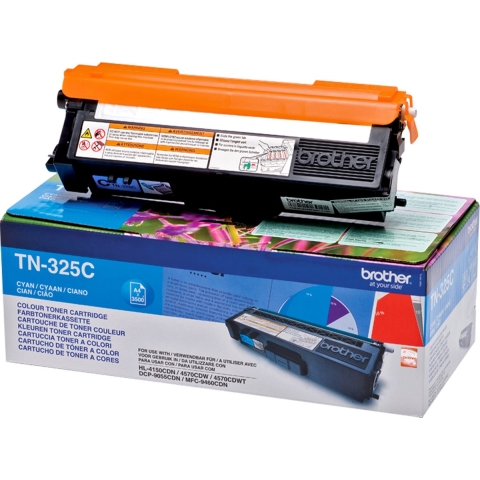 Brother Toner TN-325C Origineel Cyaan 3500 bladzijden TN325C
