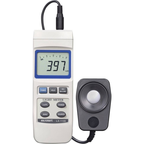 VOLTCRAFT LX-1108 LX-1108 Lichtmeter 0 - 400000 lx