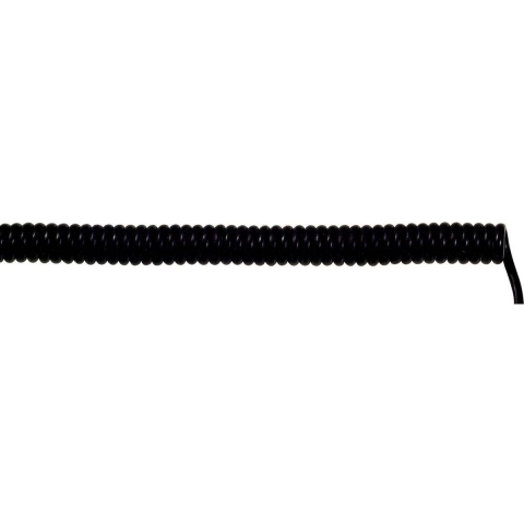 LAPP 73220279 Spiraalkabel UNITRONIC® SPIRAL 500 mm / 2000 mm 18 x 0.25 mm² Zwart 1 stuk(s)