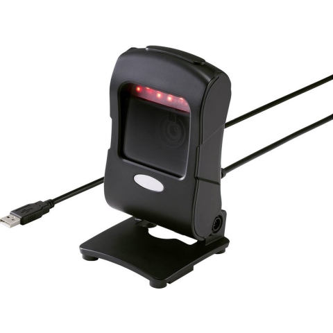 Renkforce 2D-barcodescanner Kabel 2D Imager Zwart Desktop USB 1.1, USB 2.0