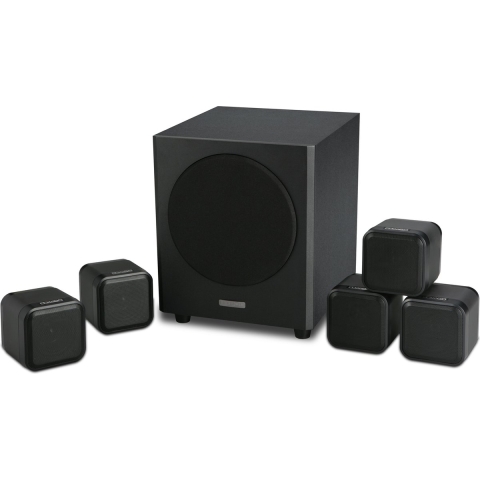 Mission M-CUBE+SE 5.1 systeem - Zwart