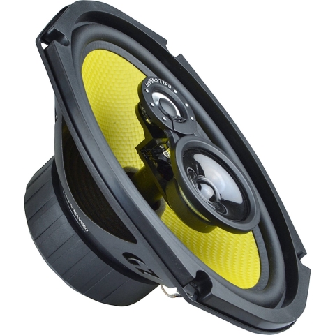 Ground Zero GZTF 69X - Autospeakers - 6âÃ 9â Inch 3-weg Triaxiaal - 3 Ohm - 130 W RMS / 190 W Piek