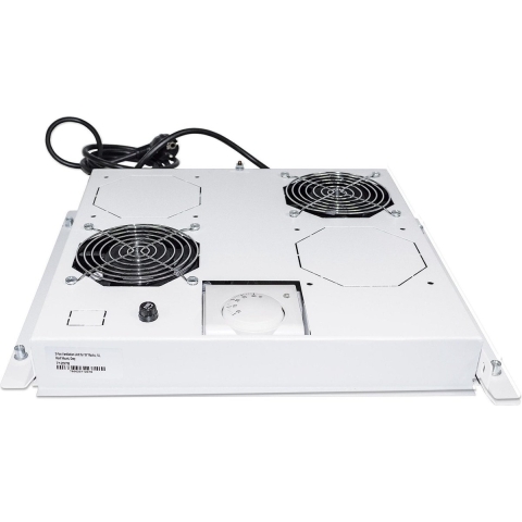 Intellinet 712781 19 inch 2 x Ventilator voor patchkast 1 HE Grijs