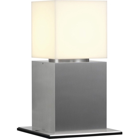 SLV 1000344 SQUARE POLE 30 Staande buitenlamp Energielabel: E (A - G) LED vast ingebouwd 20 W RVS