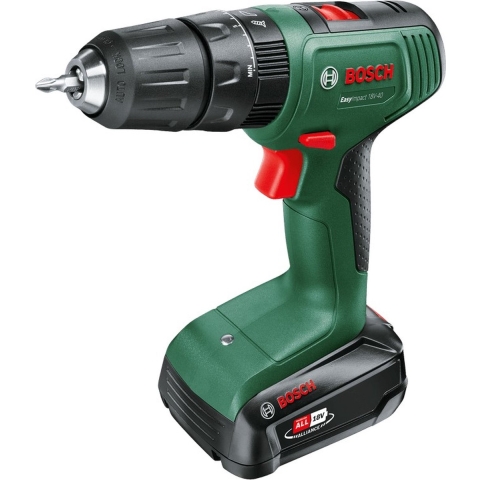 Bosch Home and Garden EasyImpact 18V-40 06039D8107 Accu-schroefboormachine, Accu-schroefmachine 18 V 2.0 Ah Li-ion Incl. accu, Incl. lader