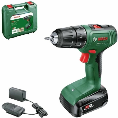 Bosch Home and Garden EasyDrill 18V-40 06039D8004 Accu-schroefboormachine, Accu-schroefmachine 18 V 2.0 Ah Li-ion Incl. accu, Incl. lader