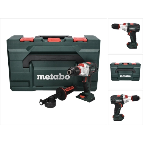 Metabo SB 18 LTX BL I Accu-klopboor/schroefmachine Zonder accu, Incl. koffer
