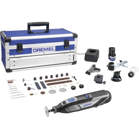 Dremel 8240-5/65 F0138240JK Multifunctioneel gereedschap Incl. accu, Incl. lader, Incl. koffer, Incl. accessoires 12 V 2.0 Ah