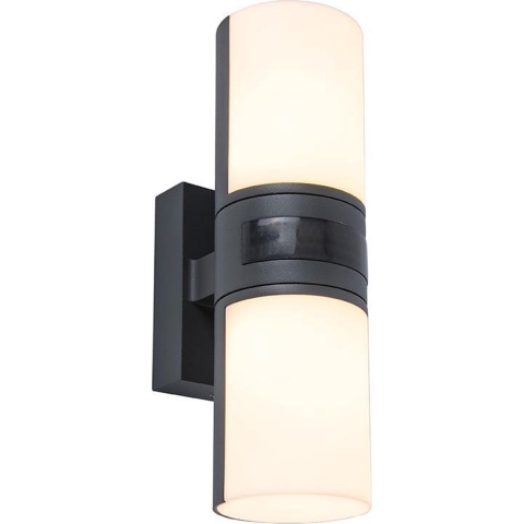 Lutec CYRA 5198102118 LED-buitenlamp (wand) Antraciet