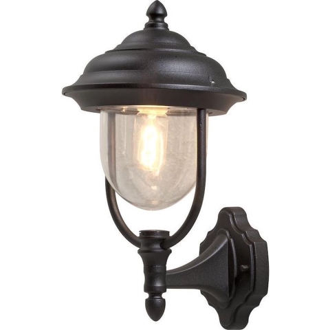 Konstsmide Parma 7223-750 Buitenlamp (wand) Spaarlamp, LED E27 75 W Zwart