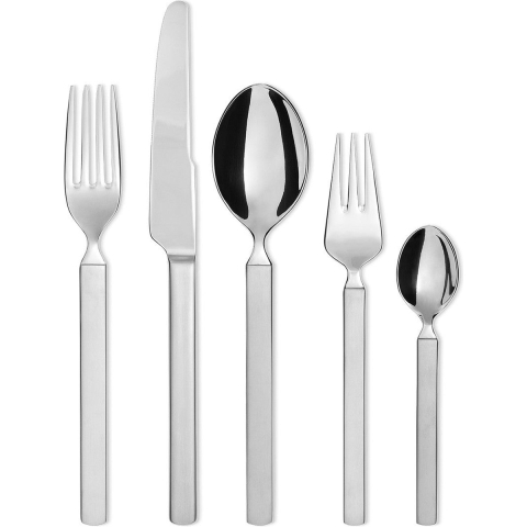 Alessi Bestekset Dry - 4180S30 - 30-delig / 6 personen - door Achille Castiglioni