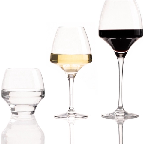 Chef & Sommelier Wijnglazenset Open Up (Rode wijnglazen & Witte wijnglazen & Waterglazen) - 18 delige set