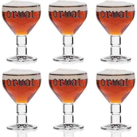 Orval Bierglas - 330 ml - 6 stuks