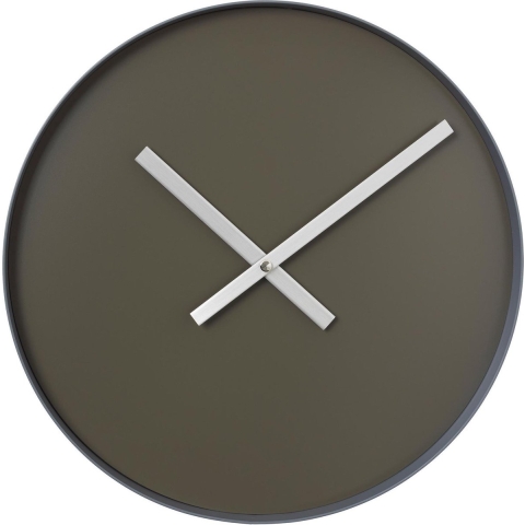 Blomus Wandklok Rim ø 40 cm - Steel Gray