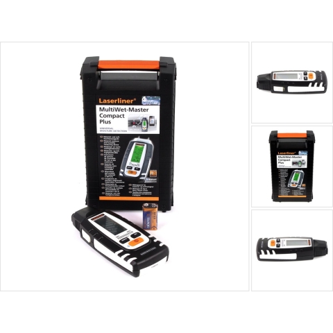 Laserliner MultiWet-Master Compact Plus Materiaalvochtmeter Temperatuurmeting
