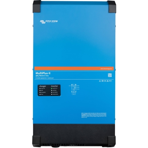 Victron Energy MultiPlus-II 48/8000/110-100/100 230V Omvormer 8000 W 48 V - 230 V Geïntegreerde laadregelaar
