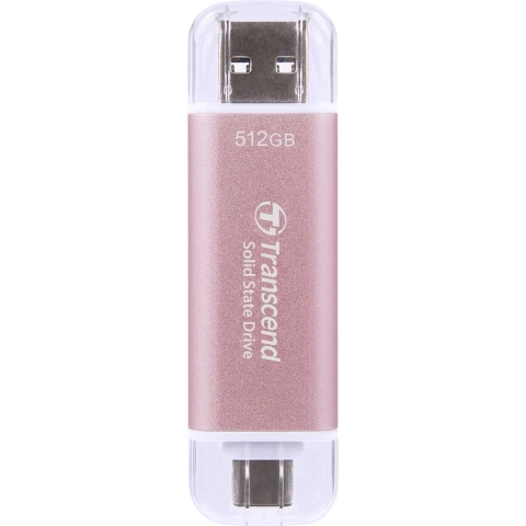 Transcend 512 GB SSD Flash stick USB-C 10Gbps TS512GESD310P