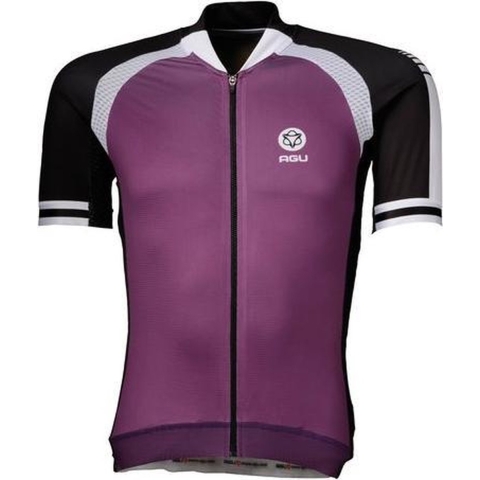 Agu Pachino fietsshirt korte mouwen paars heren, XL