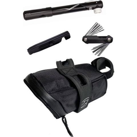 PRO Combipack Zadeltas M met pomp, minitool 10 en bandafnemers