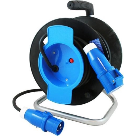 Haba Walstroom handhaspel 25 meter CEE/CEE 3x1.5mm²