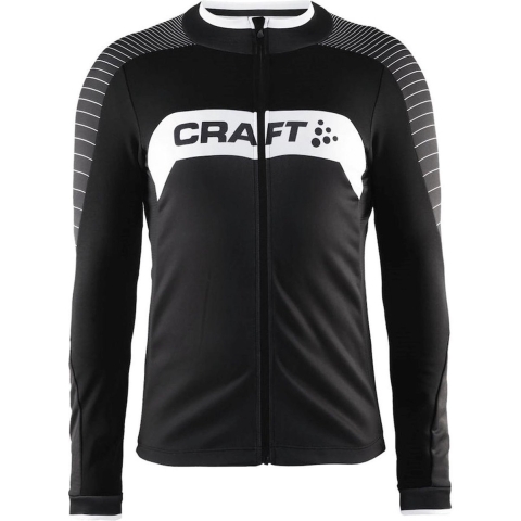 Craft Gran Fondo Jersey LS fietsshirt lange mouwen zwart heren